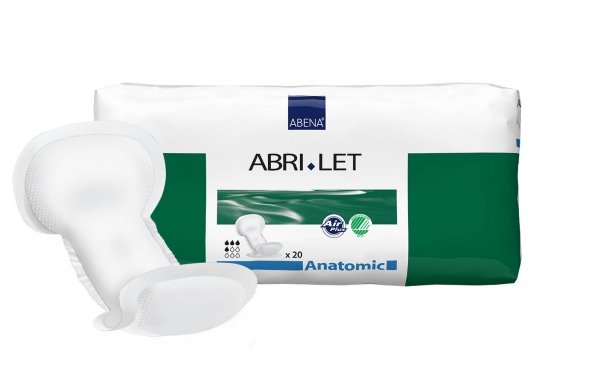 Inkontinenz- und Wöchnerinnenvorlagen, Abena, Abri Let Anatomic